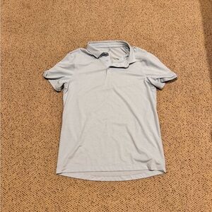 lululemon athletica Light Blue Polo Shirt